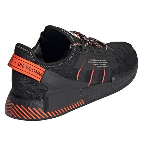 adidas nmd r1 herren schwarz orange|adidas nmd r1 price.